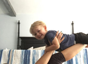 yoga, yoga baby, sfgirl, toddler yoga, geekmama, wine
